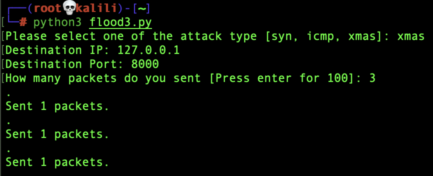 GitHub - EmreOvunc/Icmp-Syn-Flood: Demonstrating ICMP, SYN, Xmas flood ...